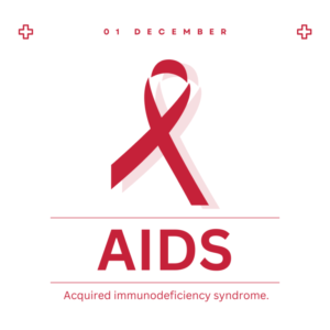 AIDS (Acquired immunodeficiency syndrome).